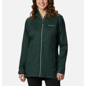 Columbia Switchback Lined Long, Chamarras Verdes Para Mujer | 820756-YCE